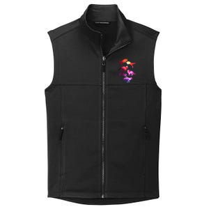 Space Galaxy Foxes Collective Smooth Fleece Vest