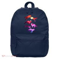 Space Galaxy Foxes 16 in Basic Backpack