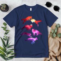Space Galaxy Foxes Premium T-Shirt