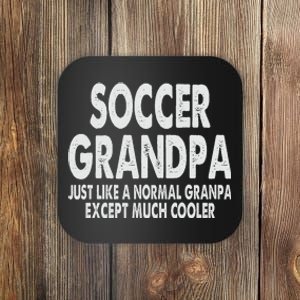 Soccer Grandpa Fathers Day Gifts Grandfather Coaster