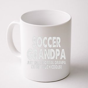 Soccer Grandpa Fathers Day Gifts Grandfather Coffee Mug