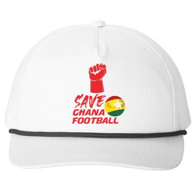 Save Ghana Football Snapback Five-Panel Rope Hat