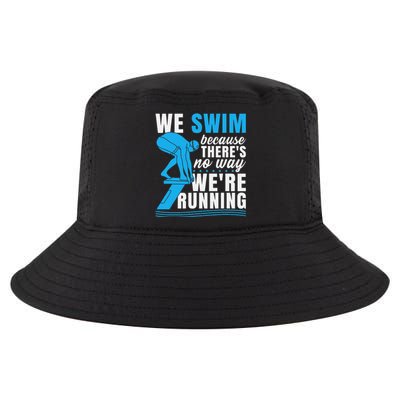 Swimmer Gift Funny Swimming Sports Quote Cool Comfort Performance Bucket Hat