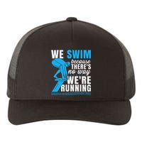 Swimmer Gift Funny Swimming Sports Quote Yupoong Adult 5-Panel Trucker Hat