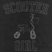 Scooter Girl Funny Broken Foot Ankle Injury Surgery Recovery Cool Comfort Performance Bucket Hat