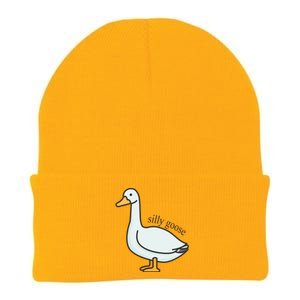 Silly Goose Funny Knit Cap Winter Beanie