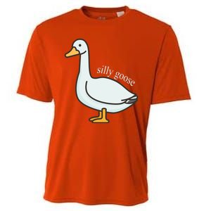 Silly Goose Funny Cooling Performance Crew T-Shirt