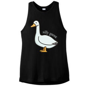 Silly Goose Funny Ladies PosiCharge Tri-Blend Wicking Tank