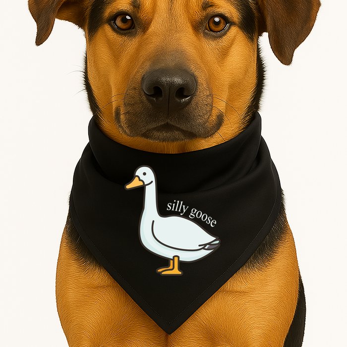 Silly Goose Funny USA-Made Doggie Bandana