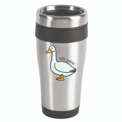Silly Goose Funny 16oz Travel Tumbler