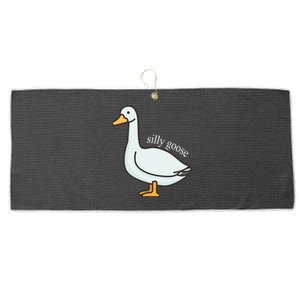 Silly Goose Funny Large Microfiber Waffle Golf Towel