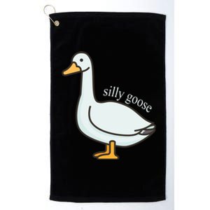 Silly Goose Funny Platinum Collection Golf Towel