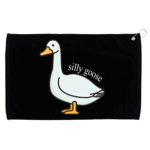 Silly Goose Funny Grommeted Golf Towel