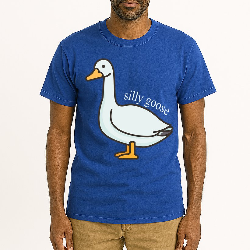 Silly Goose Funny Tall T-Shirt