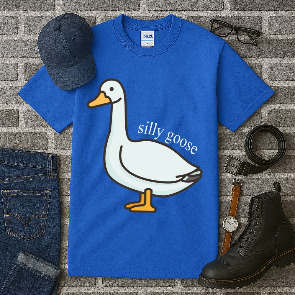 Silly Goose Funny Tall T-Shirt