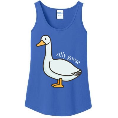 Silly Goose Funny Ladies Essential Tank