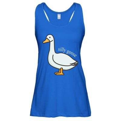 Silly Goose Funny Ladies Essential Flowy Tank