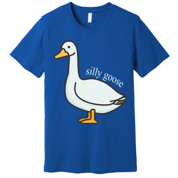Silly Goose Funny Premium T-Shirt