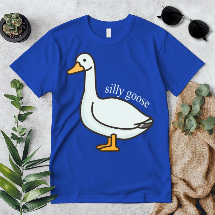 Silly Goose Funny Premium T-Shirt