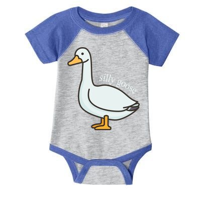 Silly Goose Funny Infant Baby Jersey Bodysuit