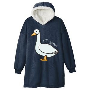 Silly Goose Funny Hooded Wearable Blanket