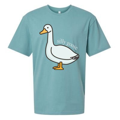 Silly Goose Funny Sueded Cloud Jersey T-Shirt