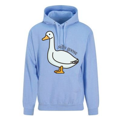 Silly Goose Funny Unisex Surf Hoodie