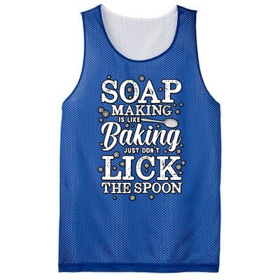 Soapmaking Gift For Soapmakers Makers Handmade Soap Making Gift Mesh Reversible Basketball Jersey Tank