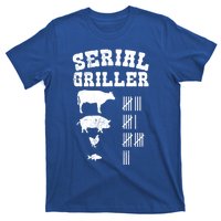 Serial Griller Fathers Day Funny Grilling Grill Bbq Master Gift T-Shirt