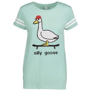 Silly Goose Funny Enza Ladies Jersey Football T-Shirt