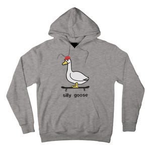 Silly Goose Funny Tall Hoodie