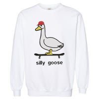 Silly Goose Funny Garment-Dyed Sweatshirt