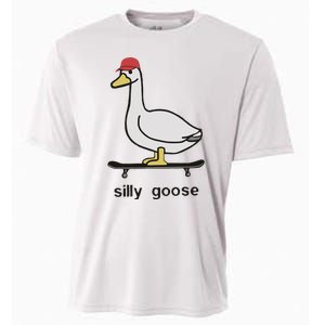 Silly Goose Funny Cooling Performance Crew T-Shirt