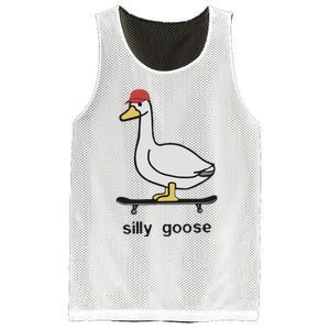 Silly Goose Funny Mesh Reversible Basketball Jersey Tank