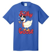 Silly Goose Funny Duck Cute Vintage Gift Tall T-Shirt