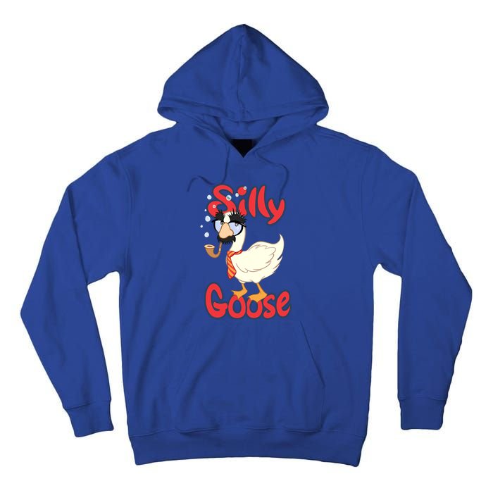 Silly Goose Funny Duck Cute Vintage Gift Tall Hoodie