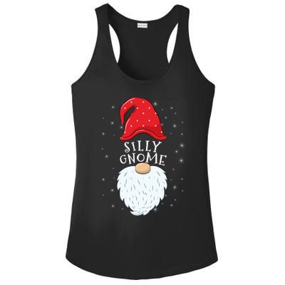 Silly Gnome Funny Matching Family Group Christmas Cute Gift Ladies PosiCharge Competitor Racerback Tank