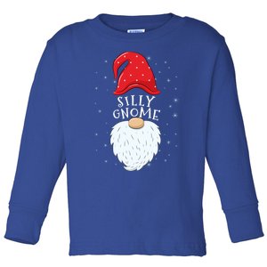 Silly Gnome Funny Matching Family Group Christmas Cute Gift Toddler Long Sleeve Shirt