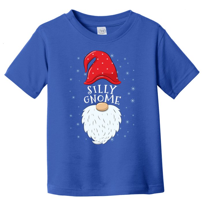 Silly Gnome Funny Matching Family Group Christmas Cute Gift Toddler T-Shirt