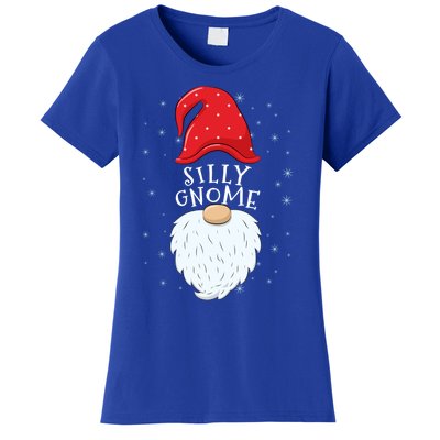 Silly Gnome Funny Matching Family Group Christmas Cute Gift Women's T-Shirt