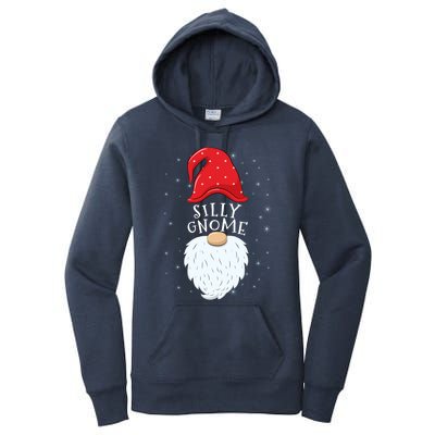 Silly Gnome Funny Matching Family Group Christmas Cute Gift Women's Pullover Hoodie