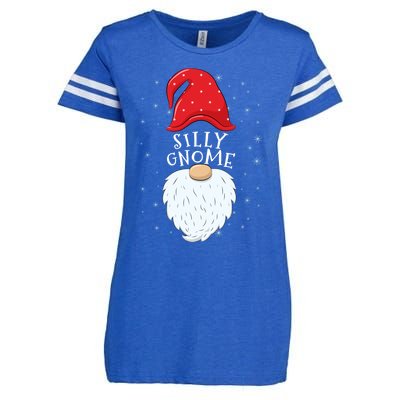 Silly Gnome Funny Matching Family Group Christmas Cute Gift Enza Ladies Jersey Football T-Shirt