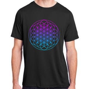 Sacred Geometry Flower Of Life Adult ChromaSoft Performance T-Shirt