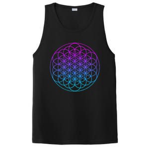 Sacred Geometry Flower Of Life PosiCharge Competitor Tank