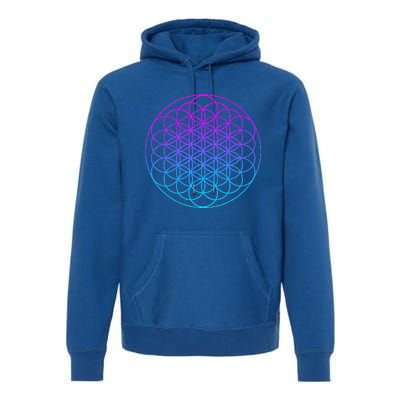 Sacred Geometry Flower Of Life Premium Hoodie