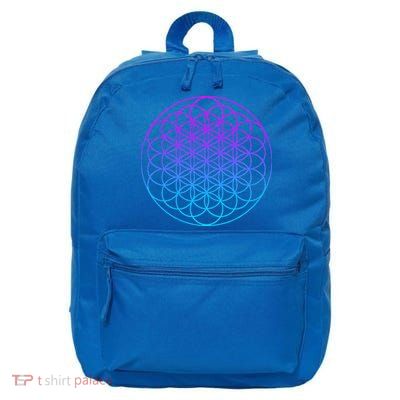 Sacred Geometry Flower Of Life 16 in Basic Backpack