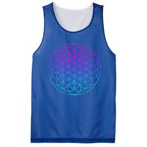 Sacred Geometry Flower Of Life Mesh Reversible Basketball Jersey Tank