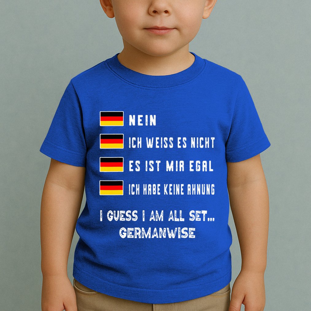 Speaking German Funny Deutsch Student German Language Toddler T-Shirt