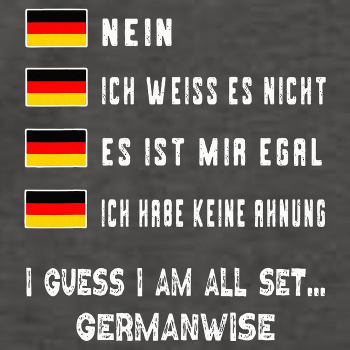 Speaking German Funny Deutsch Student German Language Vector Backpack