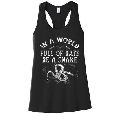 Snake Gifts For Boy Women Python Vintage Women's Racerback Tank